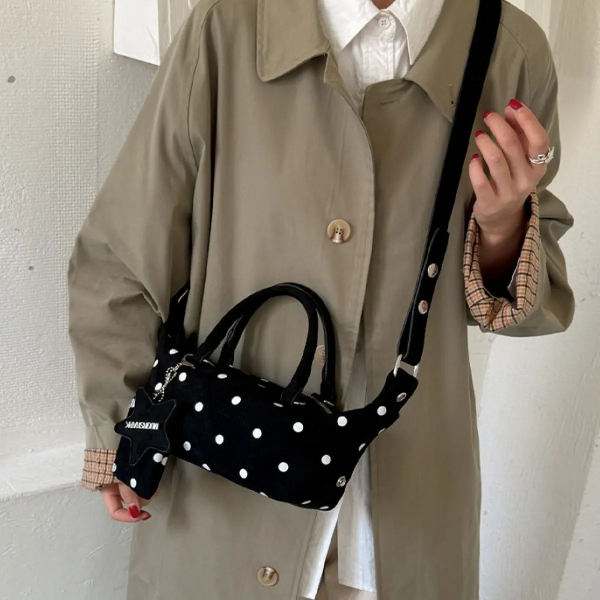 Polka Dot Crossbody Bag